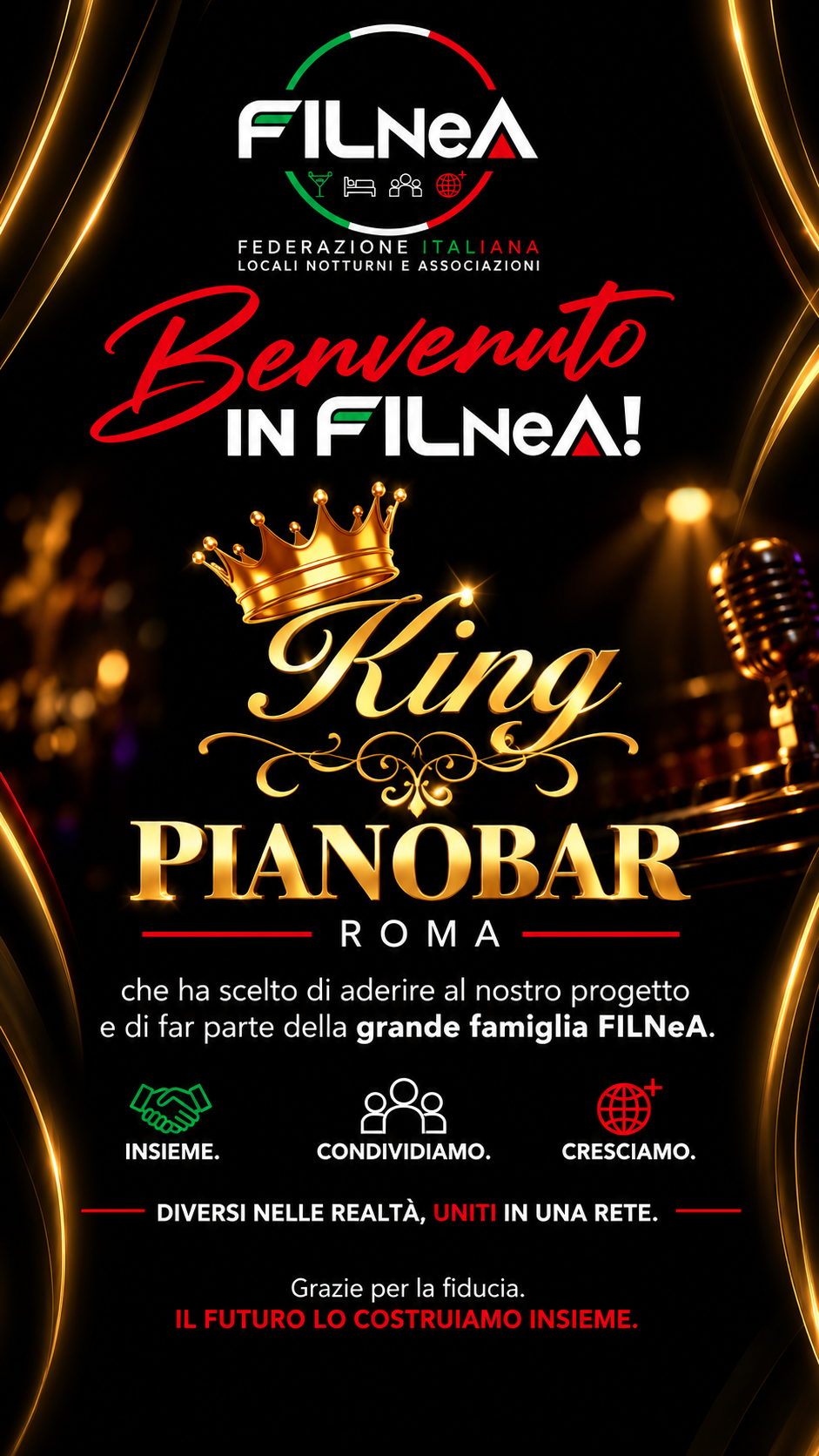 Benvenuto in FILNeA: King Pianobar Roma