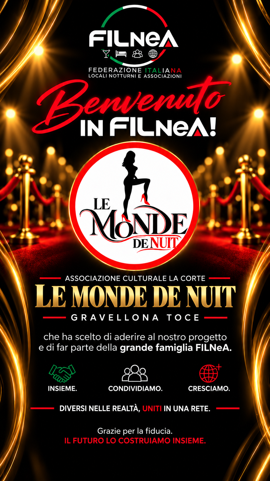 Benvenuto in FILNeA: Le Monde de Nuit