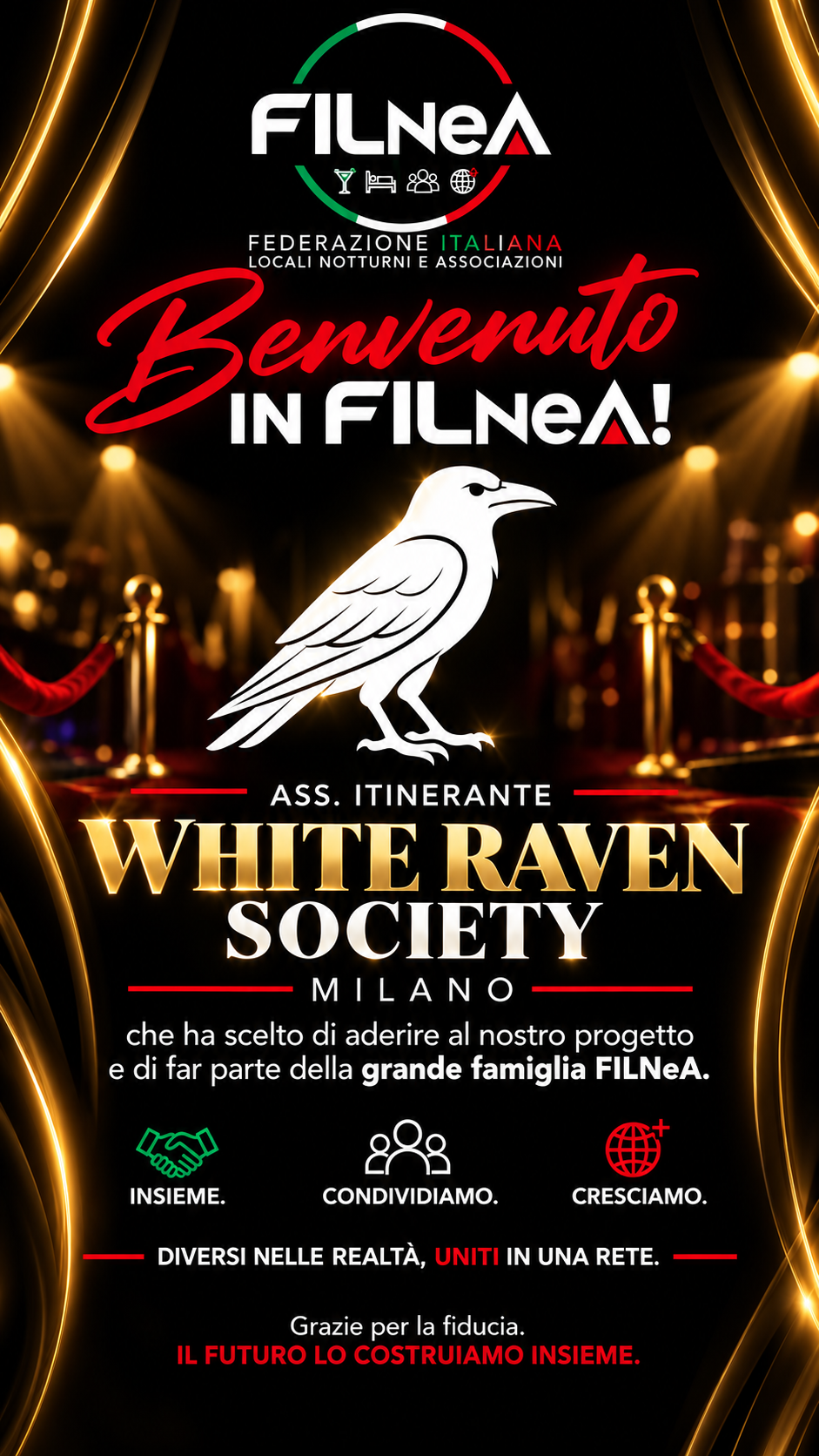 Benvenuto in FILNeA: White Raven Society